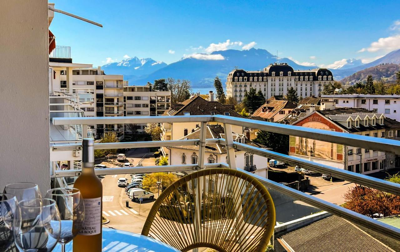 Penthouse Vue Incroyable Lac Et Montagnes Annecy Luaran gambar